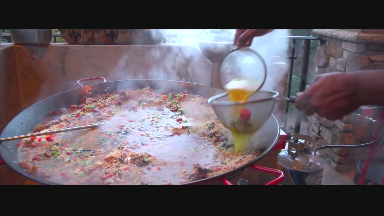 Traiteur Paella, fête d'entreprise, mets